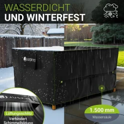 Abdeckplane Gartenmöbel verschiedene Größen Schutzhülle Gartenmöbel wasserdicht winterfest