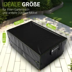 Abdeckplane Gartenmöbel verschiedene Größen Schutzhülle Gartenmöbel wasserdicht winterfest