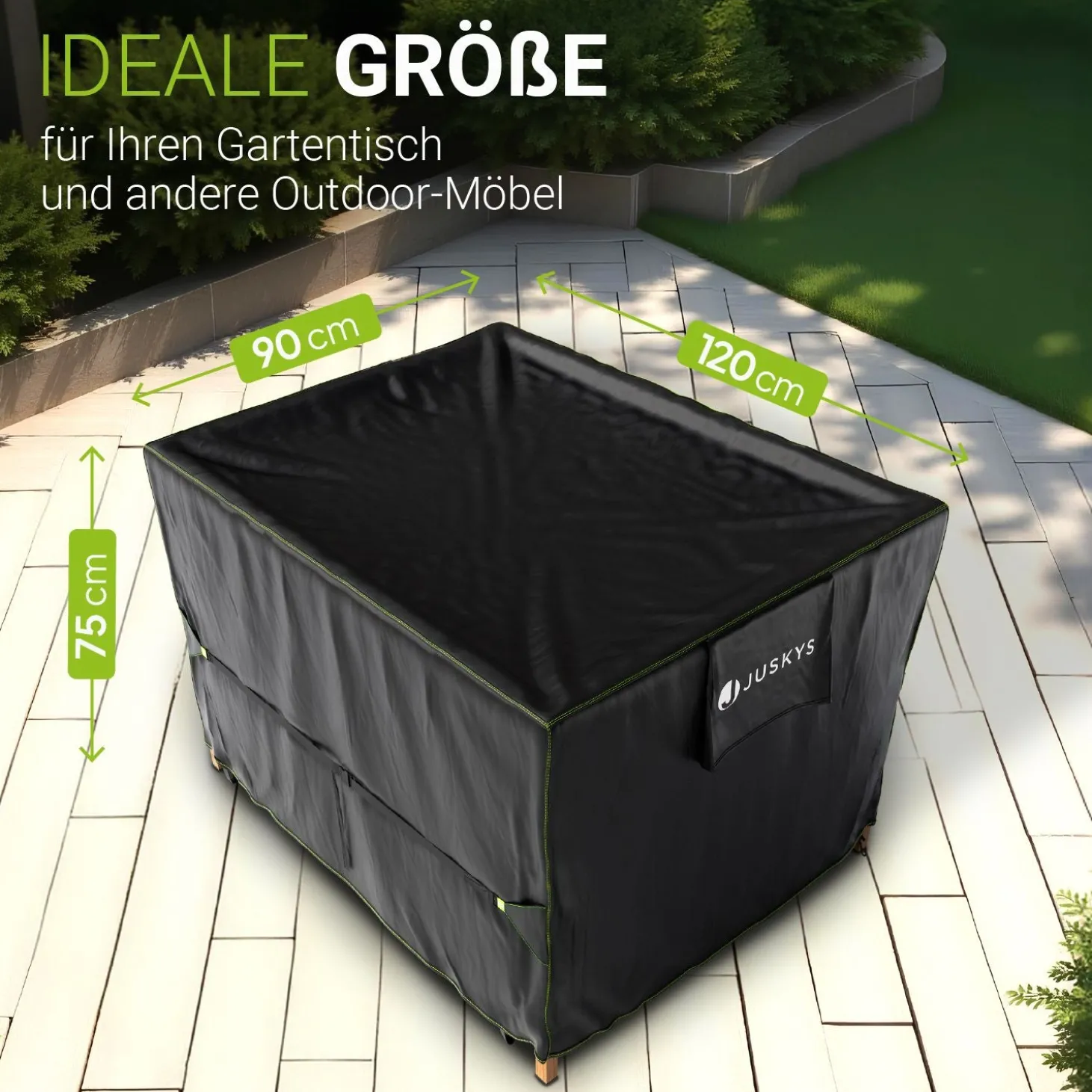Abdeckplane Gartenmöbel verschiedene Größen Schutzhülle Gartenmöbel wasserdicht winterfest