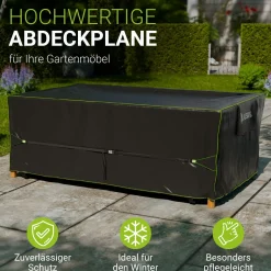 Abdeckplane Gartenmöbel verschiedene Größen Schutzhülle Gartenmöbel wasserdicht winterfest