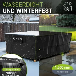 Abdeckplane Gartenmöbel verschiedene Größen Schutzhülle Gartenmöbel wasserdicht winterfest