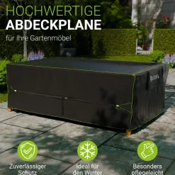 Abdeckplane Gartenmöbel verschiedene Größen Schutzhülle Gartenmöbel wasserdicht winterfest