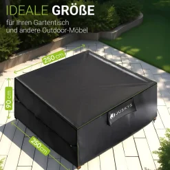 Abdeckplane Gartenmöbel verschiedene Größen Schutzhülle Gartenmöbel wasserdicht winterfest