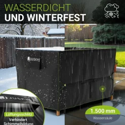 Abdeckplane Gartenmöbel verschiedene Größen Schutzhülle Gartenmöbel wasserdicht winterfest
