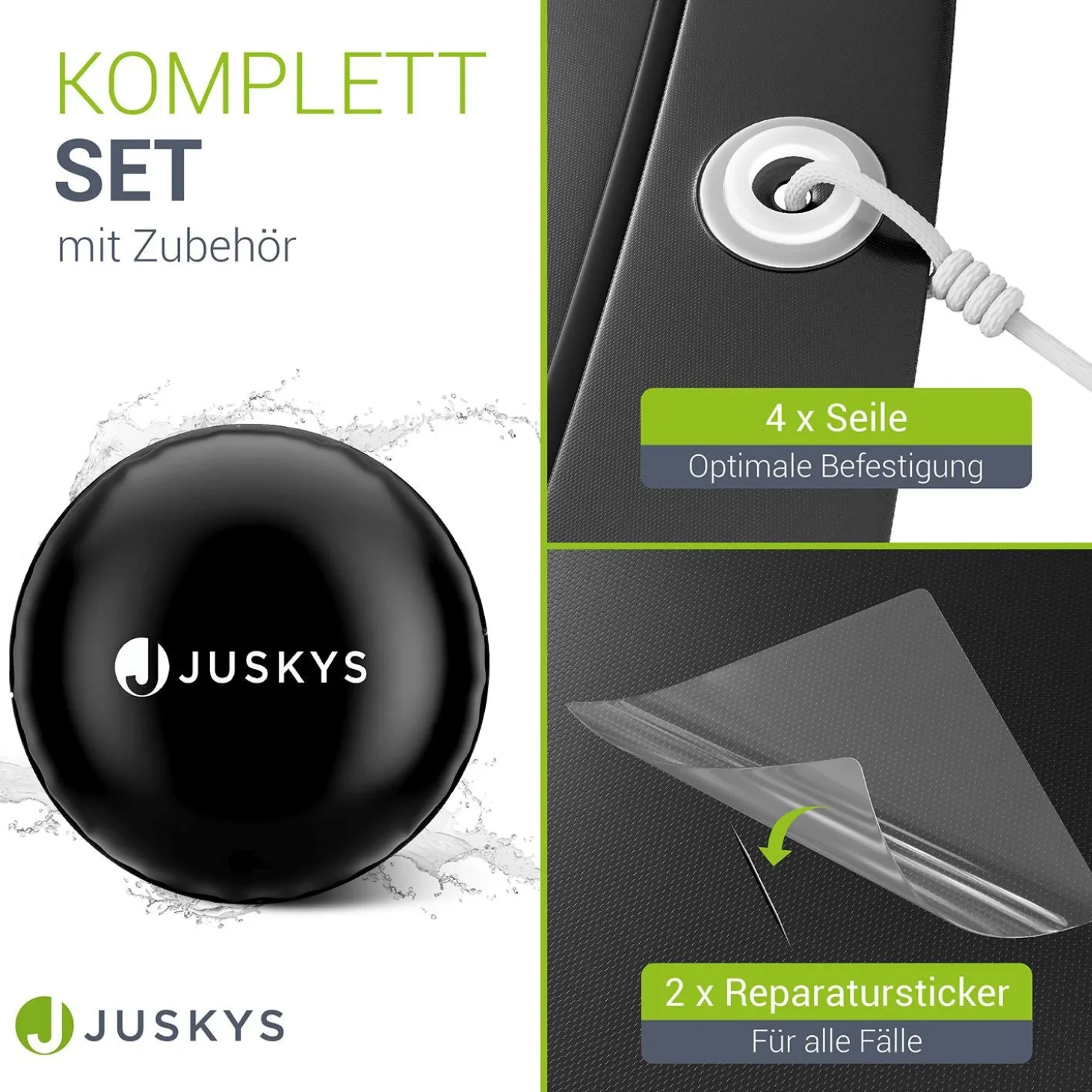 Aufblasbares Poolkissen Ganzjähriger Schutz zum Überwintern und vor Verschmutzungen