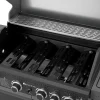 BBQ Gasgrill Savannah Grillwagen mit 4 Brennern und 1 Seitenbrenner