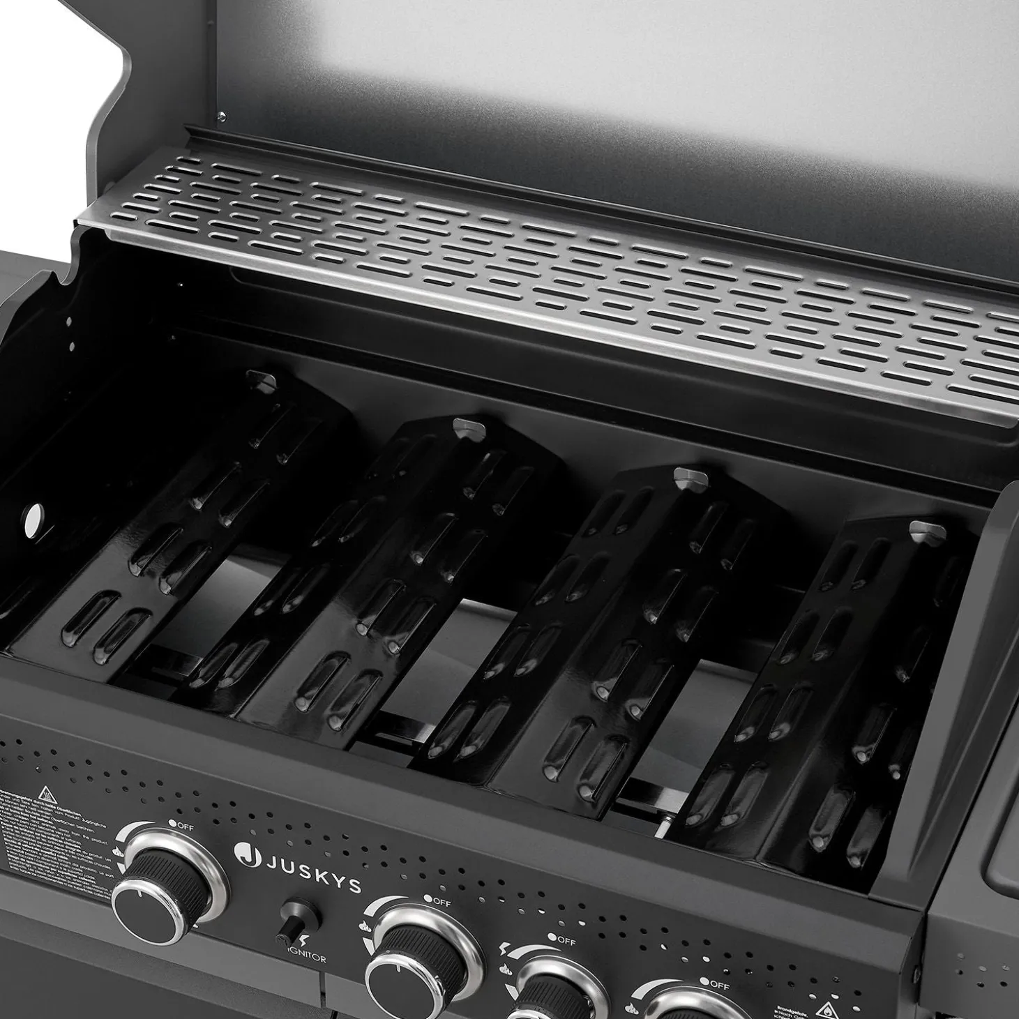 BBQ Gasgrill Savannah Grillwagen mit 4 Brennern und 1 Seitenbrenner