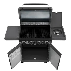 BBQ Gasgrill Savannah Grillwagen mit 4 Brennern und 1 Seitenbrenner