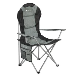 Campingstuhl Lido Gepolsterter Klappstuhl mit Getränkehalter & Tasche