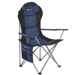 Campingstuhl Lido Gepolsterter Klappstuhl mit Getränkehalter & Tasche