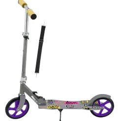Cityroller - diverse Designs Scooter mit XXL Rädern, Fußständer, Hinterradreibungsbremse