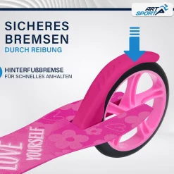 Cityroller - diverse Designs Scooter mit XXL Rädern, Fußständer, Hinterradreibungsbremse