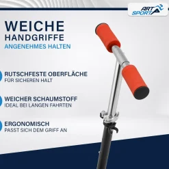 Cityroller - diverse Designs Scooter mit XXL Rädern, Fußständer, Hinterradreibungsbremse