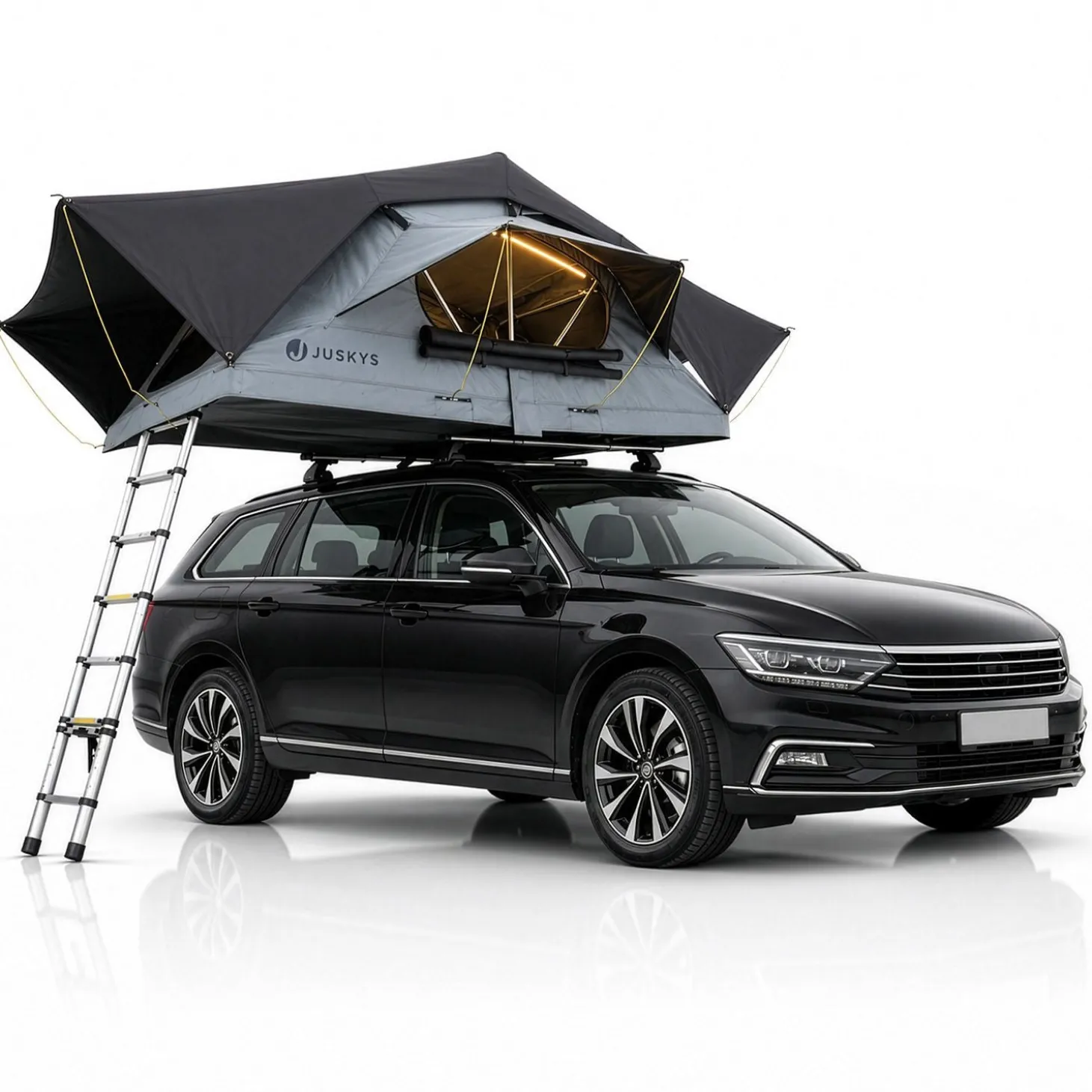 Dachzelt Lago für 2-3 Personen Autodachzelt für Camping & Roadtrips