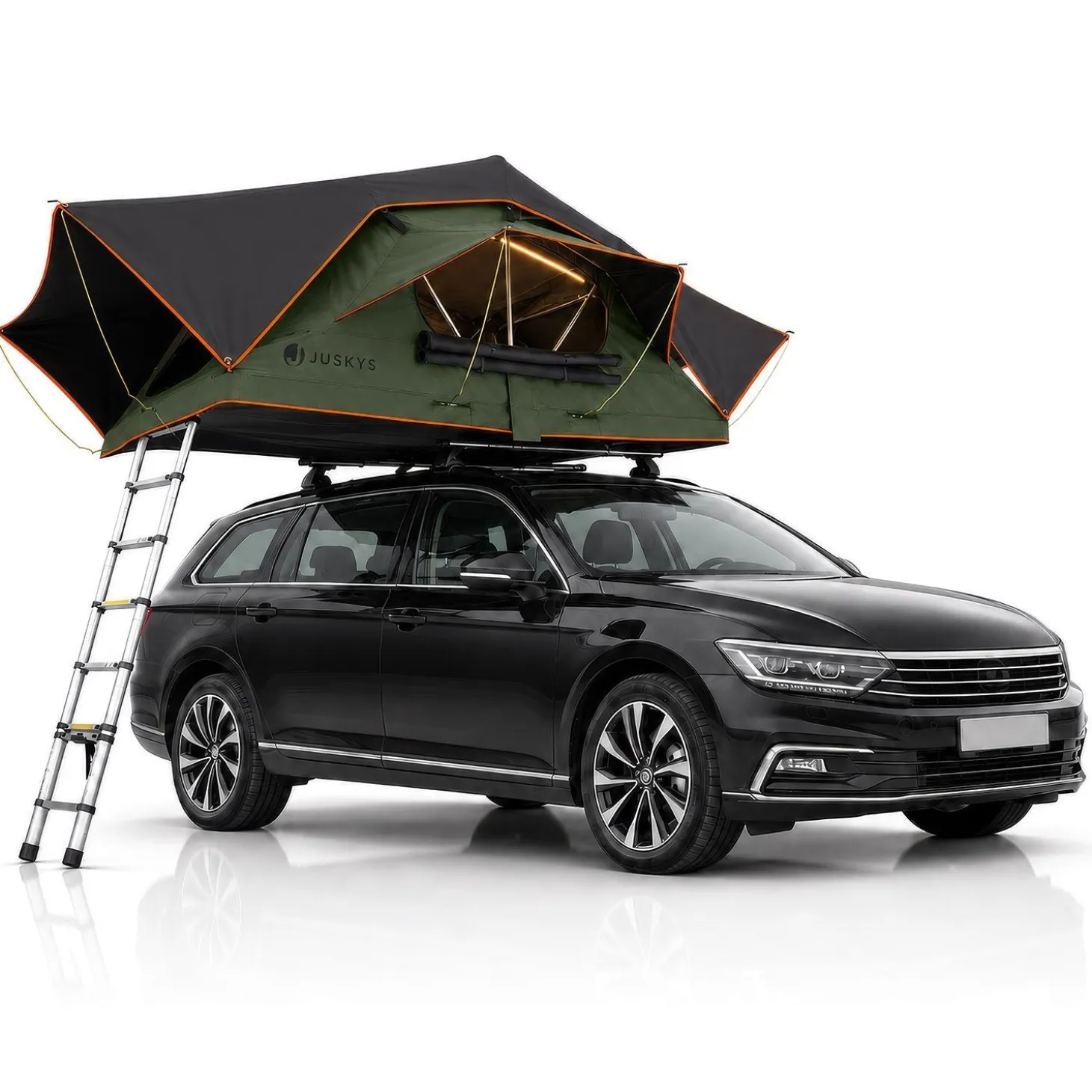 Dachzelt Lago für 2-3 Personen Autodachzelt für Camping & Roadtrips