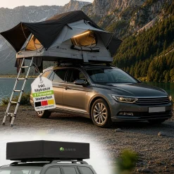 Dachzelt Lago für 2-3 Personen Autodachzelt für Camping & Roadtrips