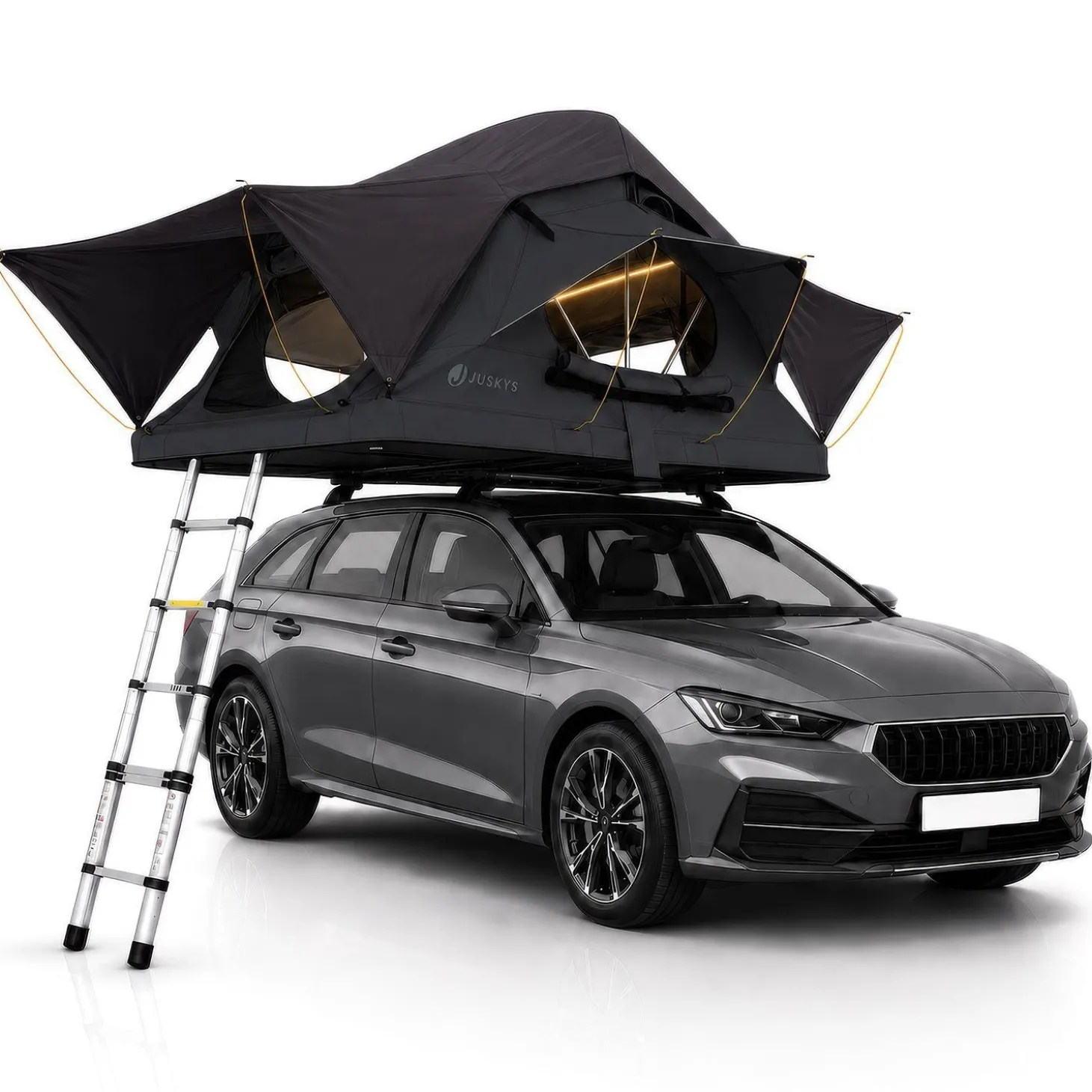 Dachzelt Lago für 2-3 Personen Autodachzelt für Camping & Roadtrips