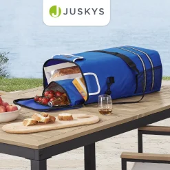Einkaufstrolley Treppensteiger Einkaufstrolley klappbar 56 l mit abnehmbarer Tasche