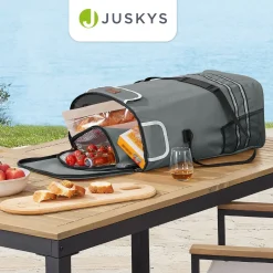 Einkaufstrolley Treppensteiger Einkaufstrolley klappbar 56 l mit abnehmbarer Tasche