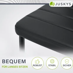 Esszimmerstuhl Loja Bequeme Stühle für das Esszimmer mit weichem Kunstleder
