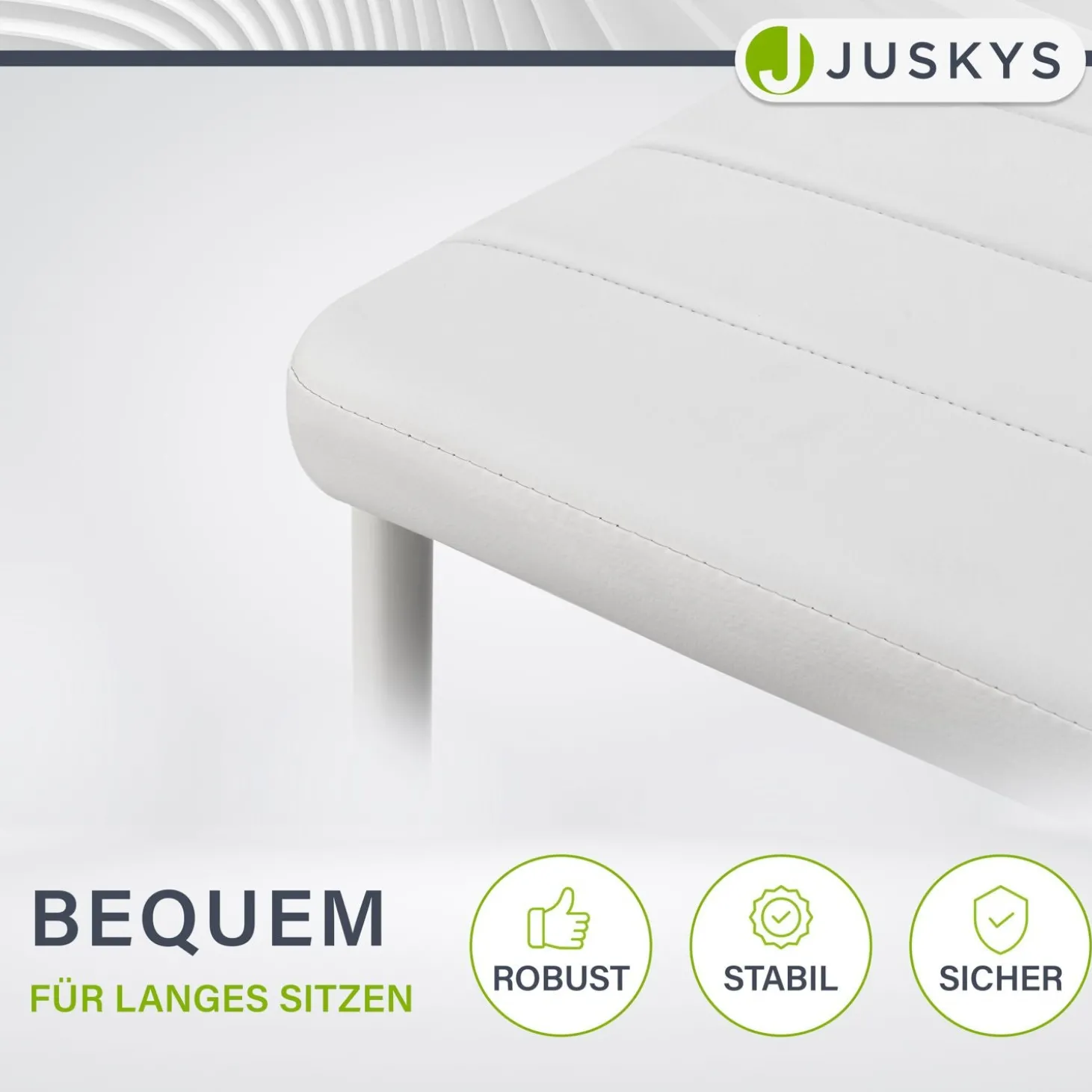 Esszimmerstuhl Loja Bequeme Stühle für das Esszimmer mit weichem Kunstleder