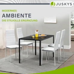 Esszimmerstuhl Loja Bequeme Stühle für das Esszimmer mit weichem Kunstleder