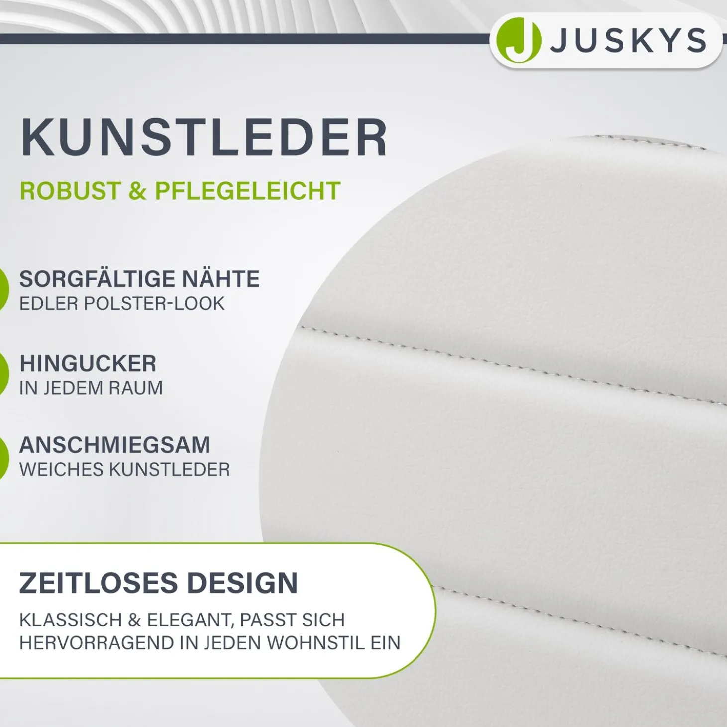 Esszimmerstuhl Loja Bequeme Stühle für das Esszimmer mit weichem Kunstleder
