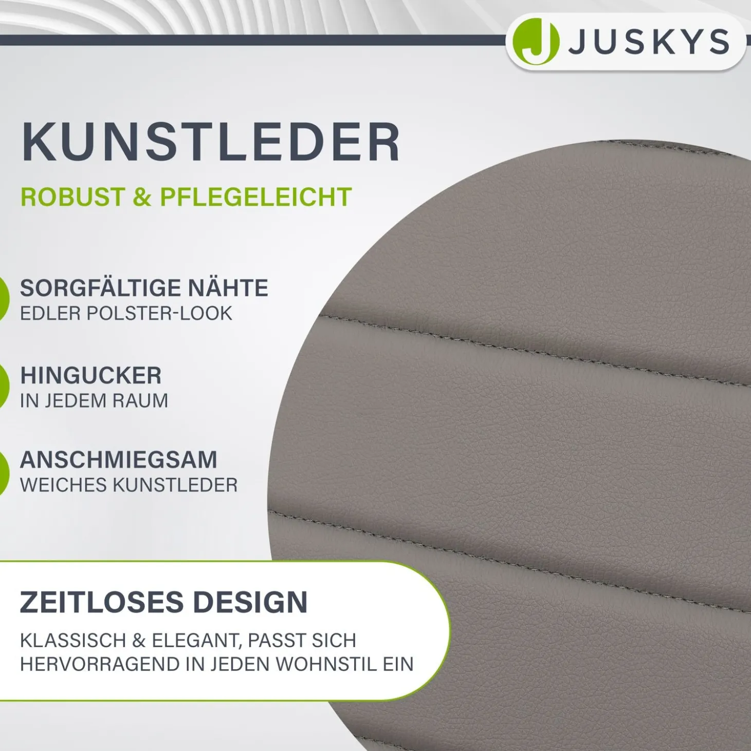 Esszimmerstuhl Loja Bequeme Stühle für das Esszimmer mit weichem Kunstleder