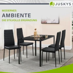 Esszimmerstuhl Loja Bequeme Stühle für das Esszimmer mit weichem Kunstleder