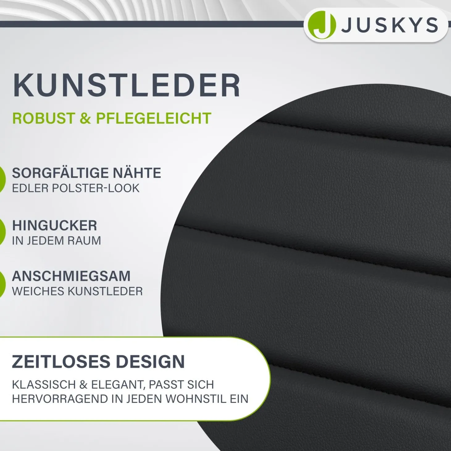 Esszimmerstuhl Loja Bequeme Stühle für das Esszimmer mit weichem Kunstleder