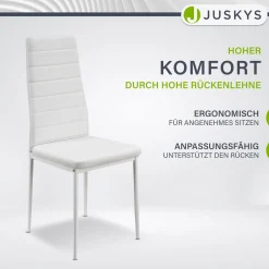 Esszimmerstuhl Loja Bequeme Stühle für das Esszimmer mit weichem Kunstleder