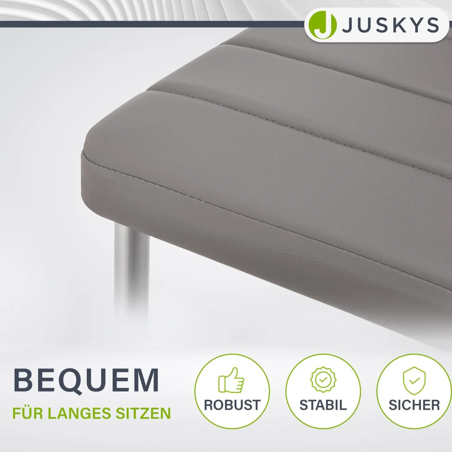 Esszimmerstuhl Loja Bequeme Stühle für das Esszimmer mit weichem Kunstleder