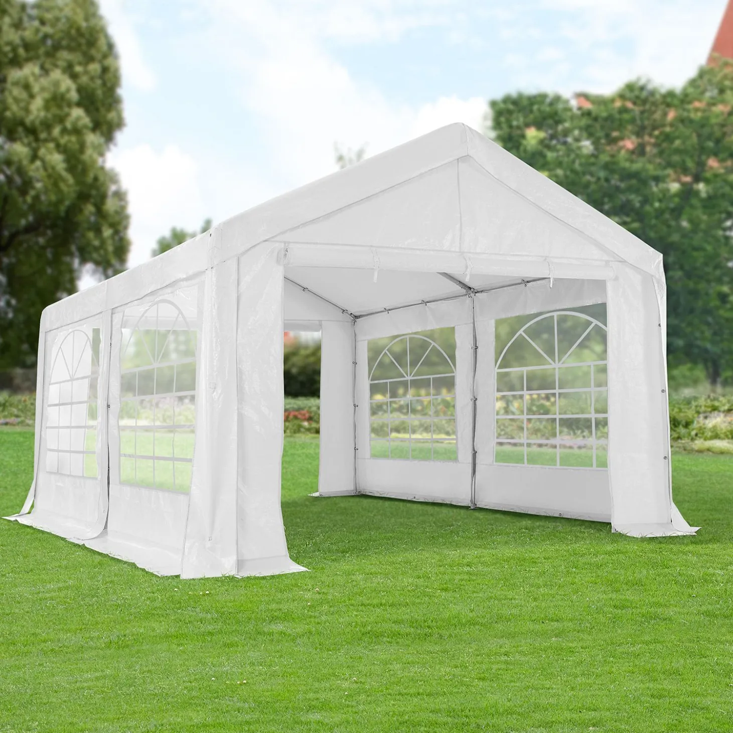 Festzelt Partyzelt Gala Großer Pavillon für die Outdoor-Party im Garten