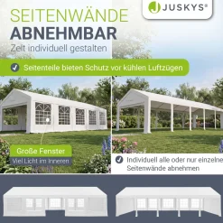 Festzelt Partyzelt Gala Großer Pavillon für die Outdoor-Party im Garten