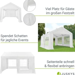 Festzelt Partyzelt Gala Großer Pavillon für die Outdoor-Party im Garten
