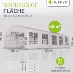 Festzelt Partyzelt Gala Großer Pavillon für die Outdoor-Party im Garten