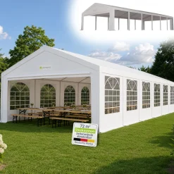 Festzelt Partyzelt Gala Großer Pavillon für die Outdoor-Party im Garten
