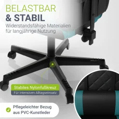 Gamingstuhl HyperSeat Bürostuhl für Home-Office & Gaming
