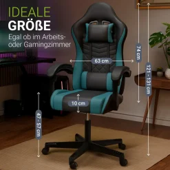 Gamingstuhl HyperSeat Bürostuhl für Home-Office & Gaming