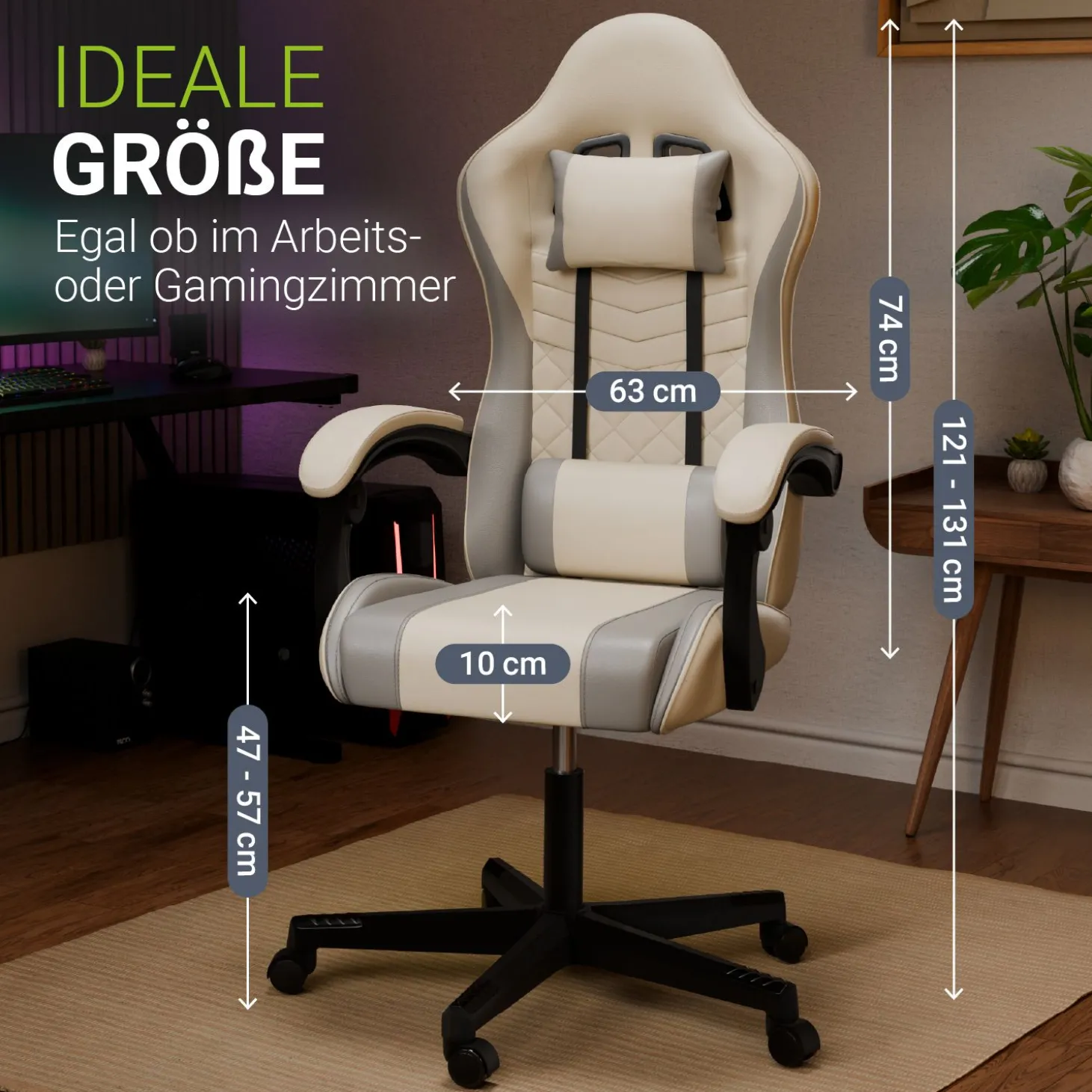 Gamingstuhl HyperSeat Bürostuhl für Home-Office & Gaming