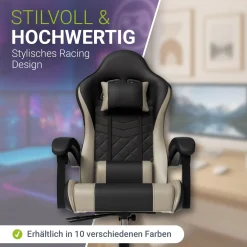 Gamingstuhl HyperSeat Bürostuhl für Home-Office & Gaming