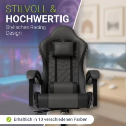 Gamingstuhl HyperSeat Bürostuhl für Home-Office & Gaming