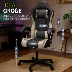 Gamingstuhl HyperSeat Bürostuhl für Home-Office & Gaming