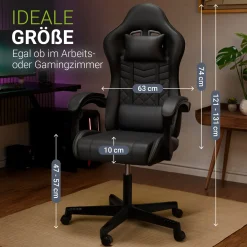 Gamingstuhl HyperSeat Bürostuhl für Home-Office & Gaming