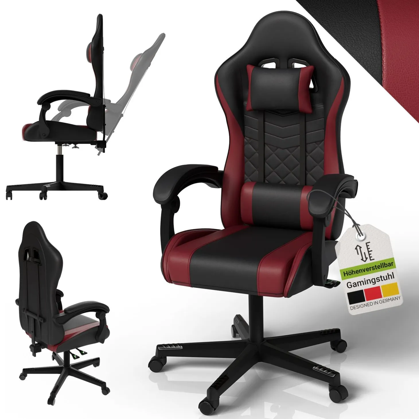 Gamingstuhl HyperSeat Bürostuhl für Home-Office & Gaming