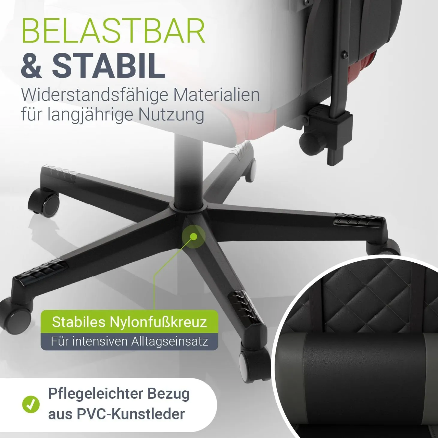 Gamingstuhl HyperSeat Bürostuhl für Home-Office & Gaming