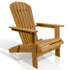 Gartenliegestuhl klappbar Korfu Wetterfester Liegestuhl aus Akazienholz