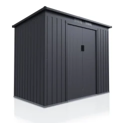 Gerätehaus Metall Geräteschuppen aus Metall mit Fundamentrahmen