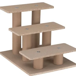 Haustiertreppe Timmy mit 3 Stufen 36 cm hohe Ein- und Ausstiegshilfe für Haustiere