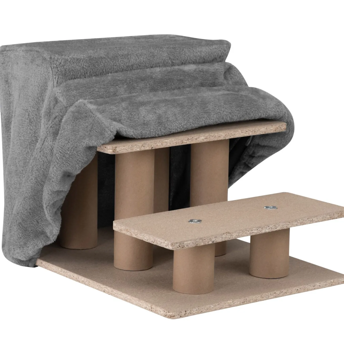 Haustiertreppe Timmy mit 3 Stufen 36 cm hohe Ein- und Ausstiegshilfe für Haustiere